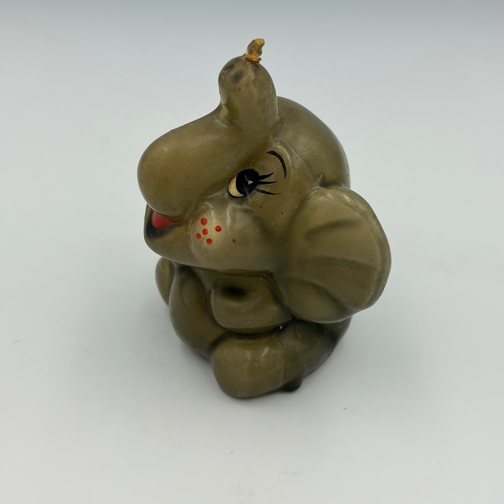 Russ Berrie and Company Elephant‎ Candle Style 2320 Made in Hong Kong - Picture 2 of 7